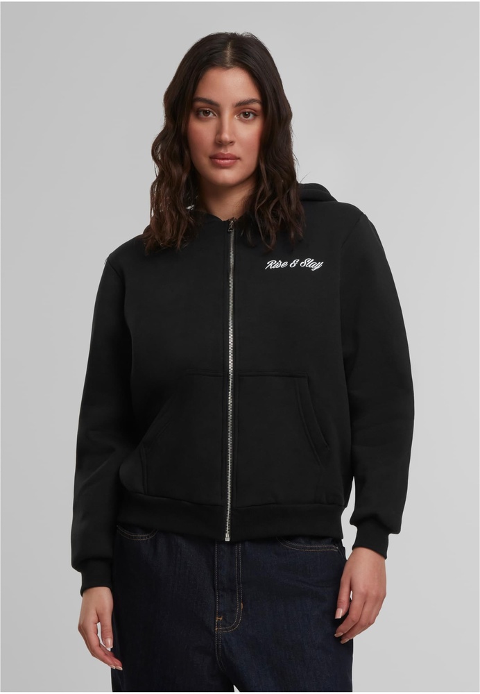 MisterTeeDamenRiseSlayLadiesFluffyZipHoodyMST234