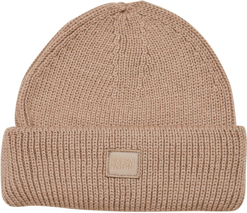 UrbanClassicsMtzeKnittedWoolBeanieUnionbeige