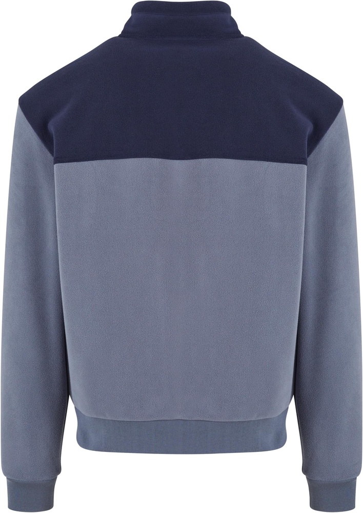 UrbanClassicsFleecejackeColourBlockPolarFleeceJacketTB7016NavyCloudsky-3XL