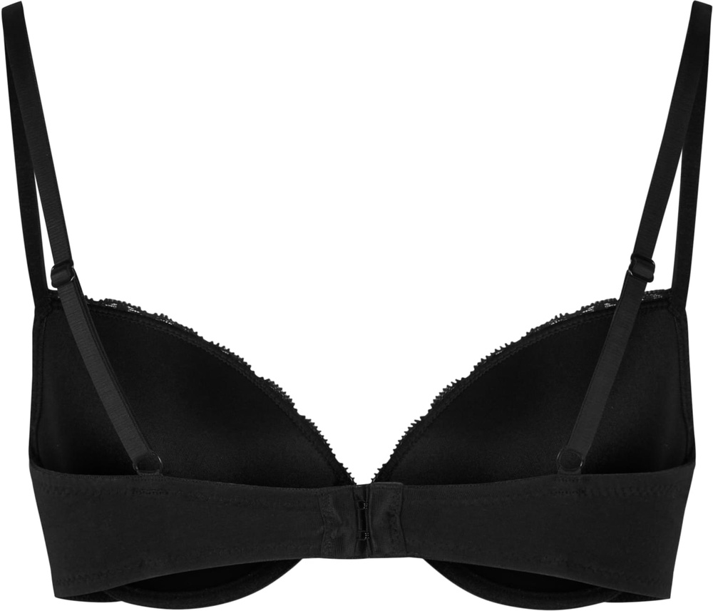 UrbanClassicsDamenBHmitBgelLadiesBasicCottonBraLace2-PackTB7653ABlackWhite-70A