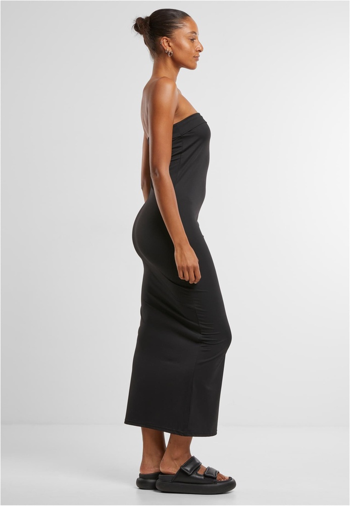 UrbanClassicsDamenKleidLadiesBandeauMidiDressTB7468Black-3XL