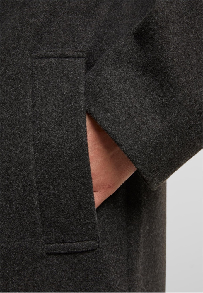 UrbanClassicsDamenMantelLadiesOversizedLongCoatTB6073AnthraciteMelange-3XL