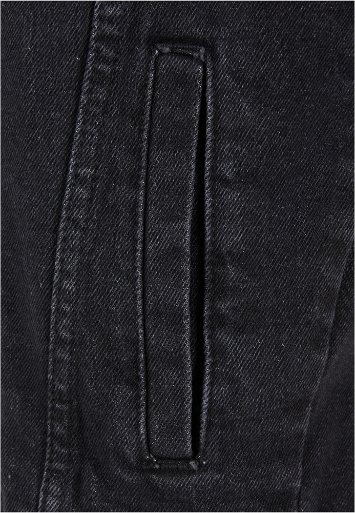 UrbanClassicsDamenJeansjackeLadiesOversized90sDenimJacketTB6208BlackWashed-3XL