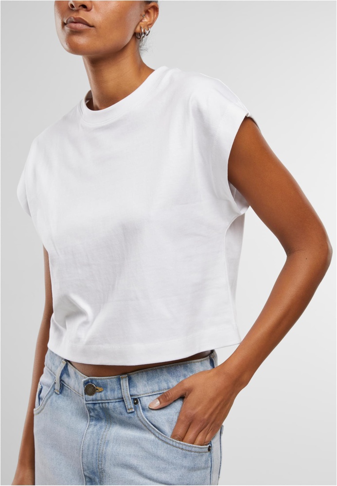 UrbanClassicsDamenT-ShirtLadiesOversizedBoxyHeavyTeeTB7699White-3XL