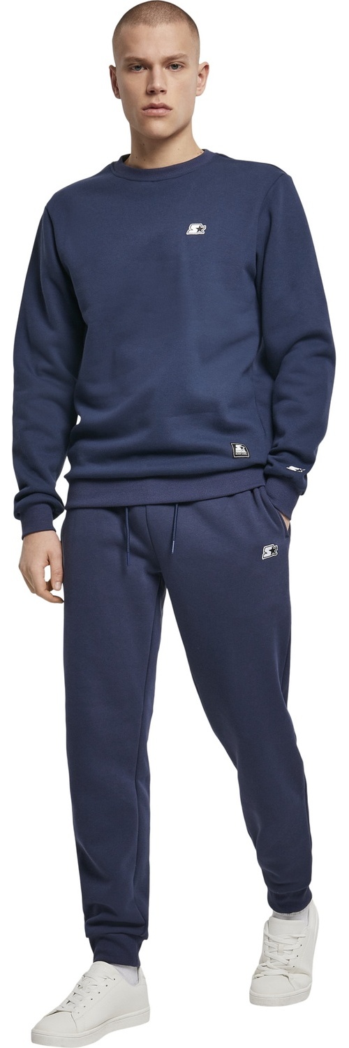 StarterBlackLabelHoodieSweatshirtEssentialCrewneckDarkBlue-L
