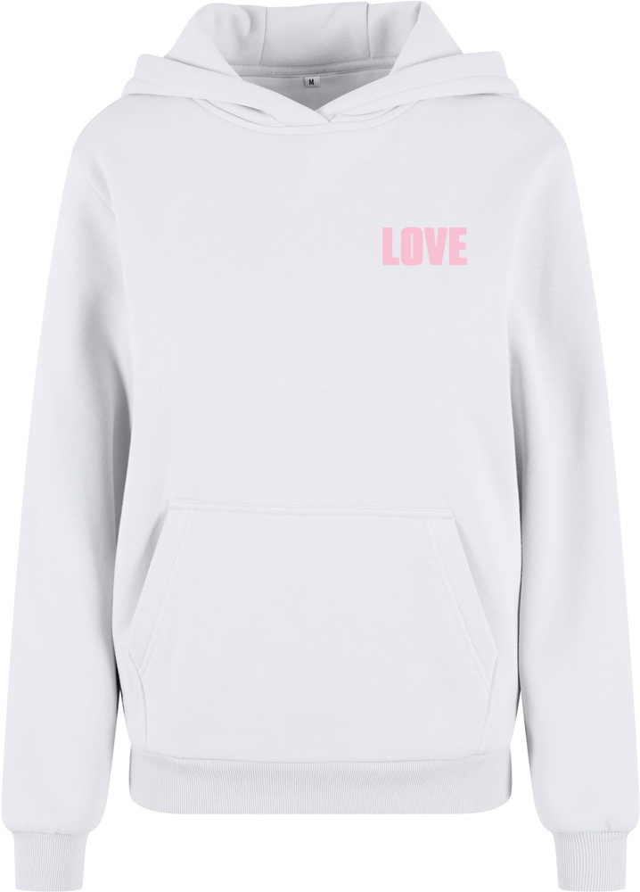 MissTeeDamenAllWeNeedIsLoveLadiesFluffyHoodyMST372