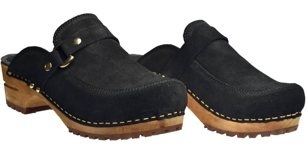 SanitaDamenClogsWood-LissyOpen479140Black-35