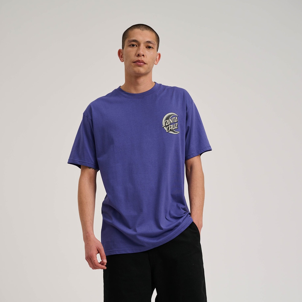 SantaCruzCrescentMoonChestT-ShirtSCM-T3259