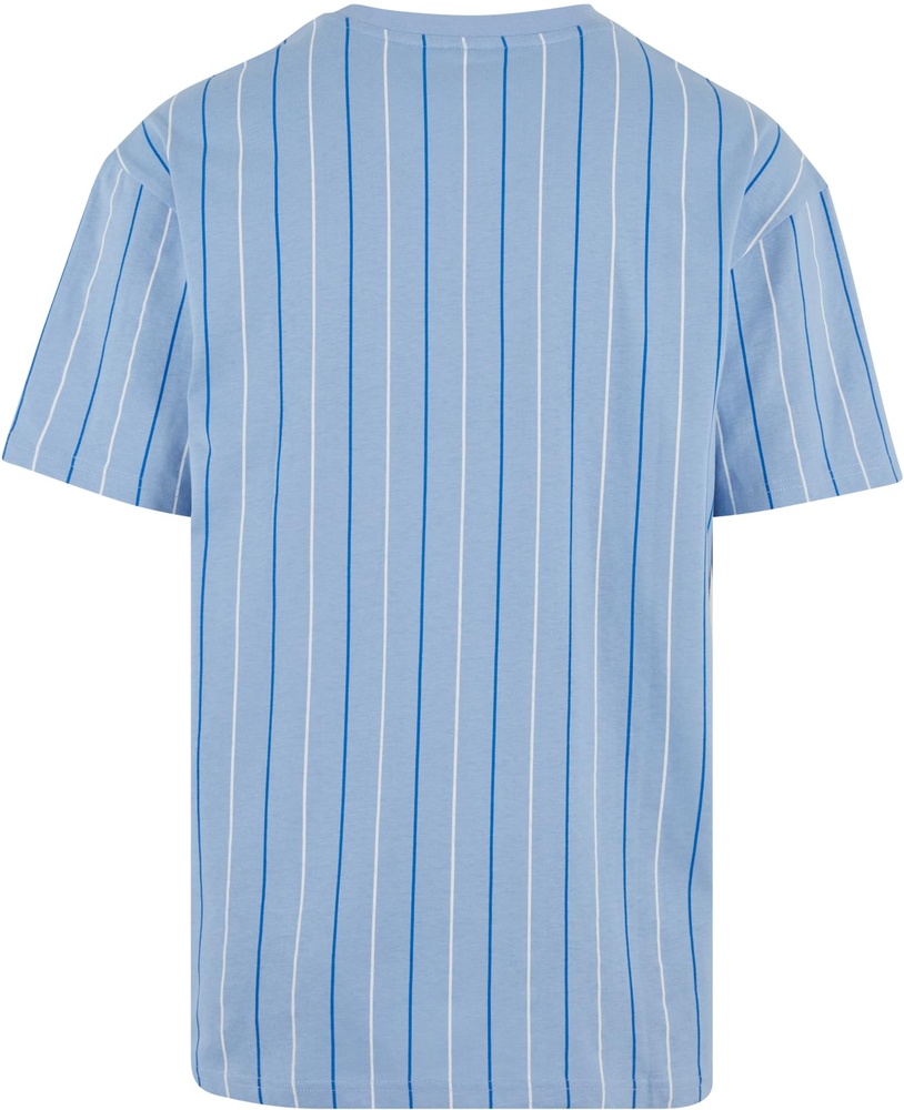 UrbanClassicsT-ShirtPrintedPinstripeTeeTB7311PowderblueWhiteRoyal-3XL