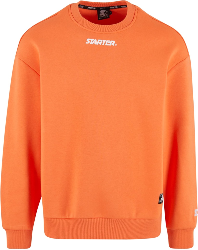 StarterBlackLabelPulloverSmallLogoEssentialCrewST434Mandarin-L