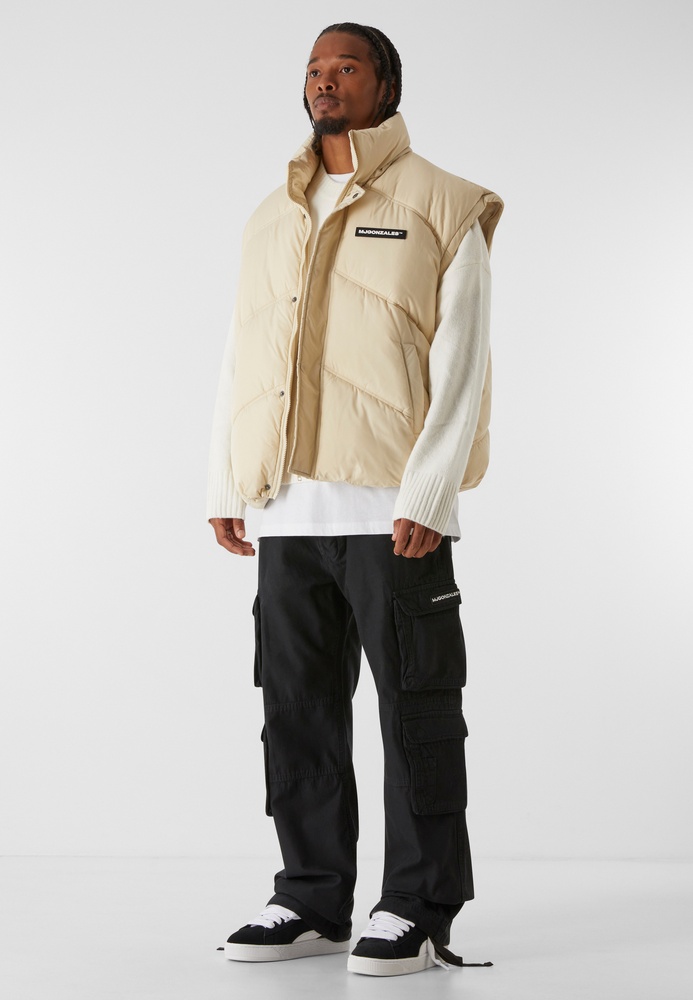 MJGONZALESSteppjackeMJGZip-OffPufferJacketMJG11832CastleWall-L