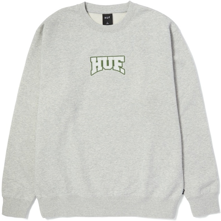 HUFHomeTeamPulloverPF00628HeatherGrey-S