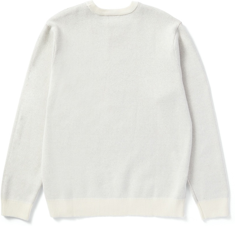 HUFBadNewsPulloverKN00463Bone-S