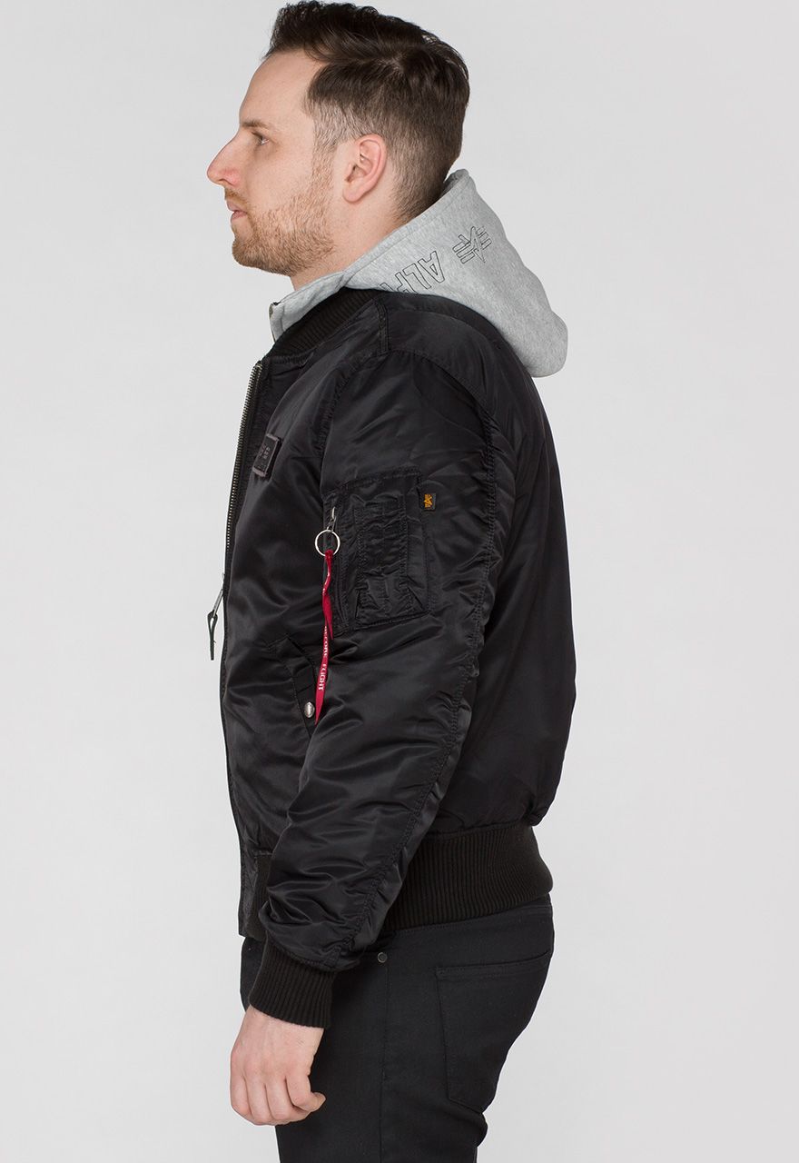 AlphaIndustriesMA-1D-TecJackenBlack-XXL