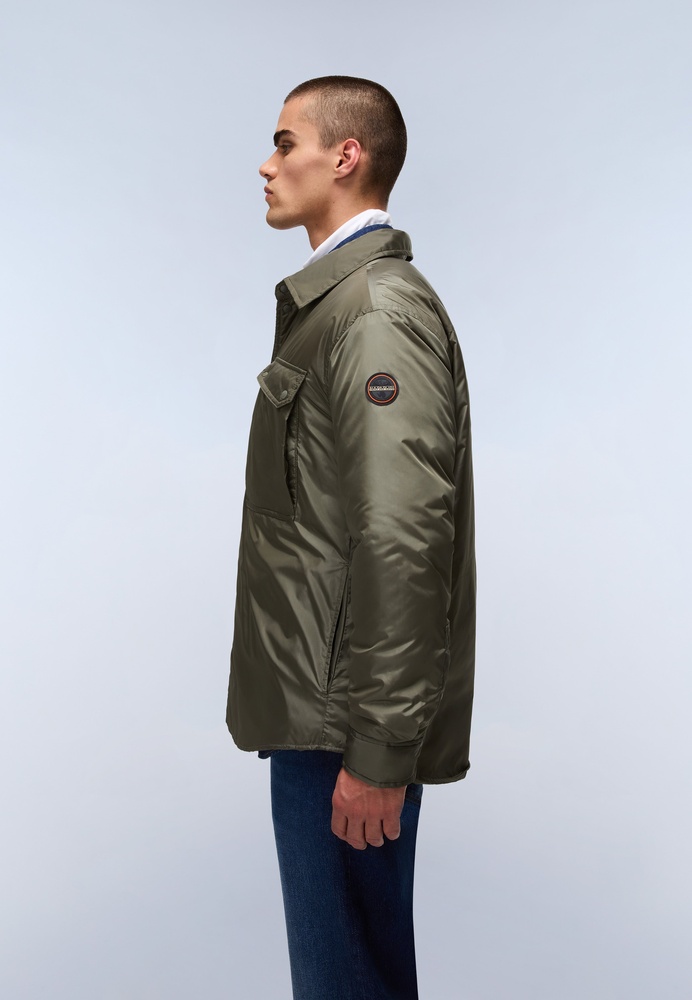 NapapijriLongsleevesO-CasiesLsNP0A88SNTeaLeafG0A-XS