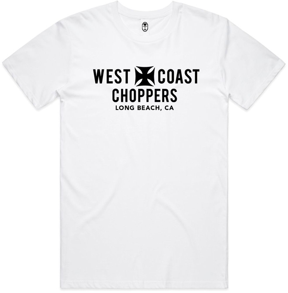 WCCWestCoastChoppersT-ShirtEagleTee-White-XL
