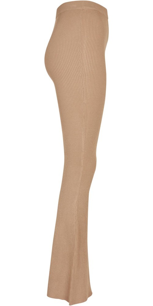 UrbanClassicsDamenLadiesRibKnitBootcutLeggingsUnionbeige-3XL