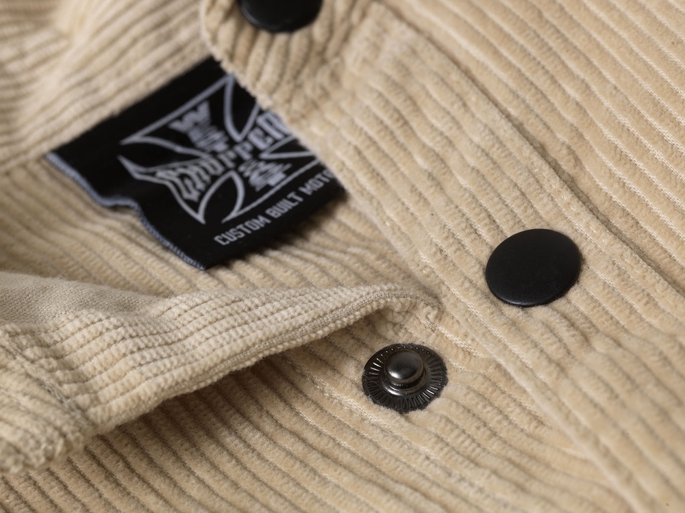 WCCWestCoastChoppersHerrenHemdHillCountryCordShirtWCCWS159BG