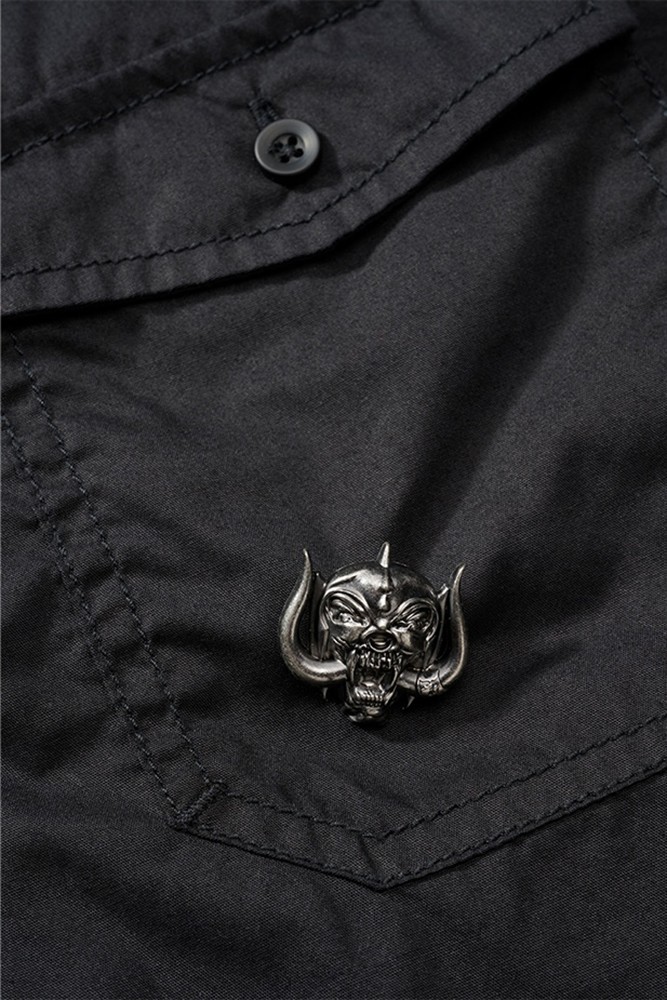 BranditMenHemdMotrheadShirtBlack