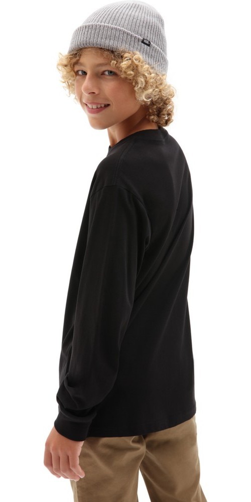 VansJungenKidsT-ShirtByVansClassicLsBoysBlackWhite