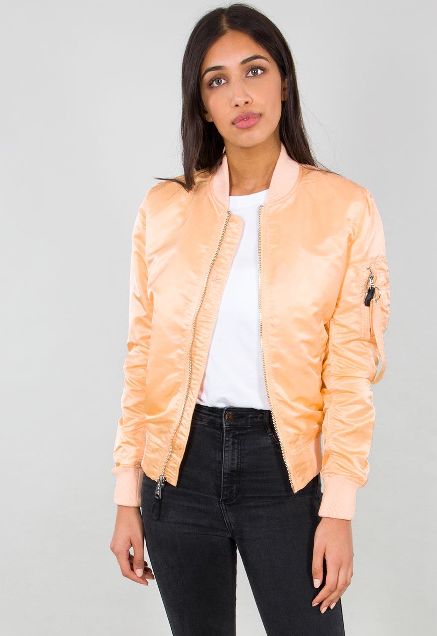 AlphaIndustriesDamenJackeMA-1VFLWWomenApricot-XS