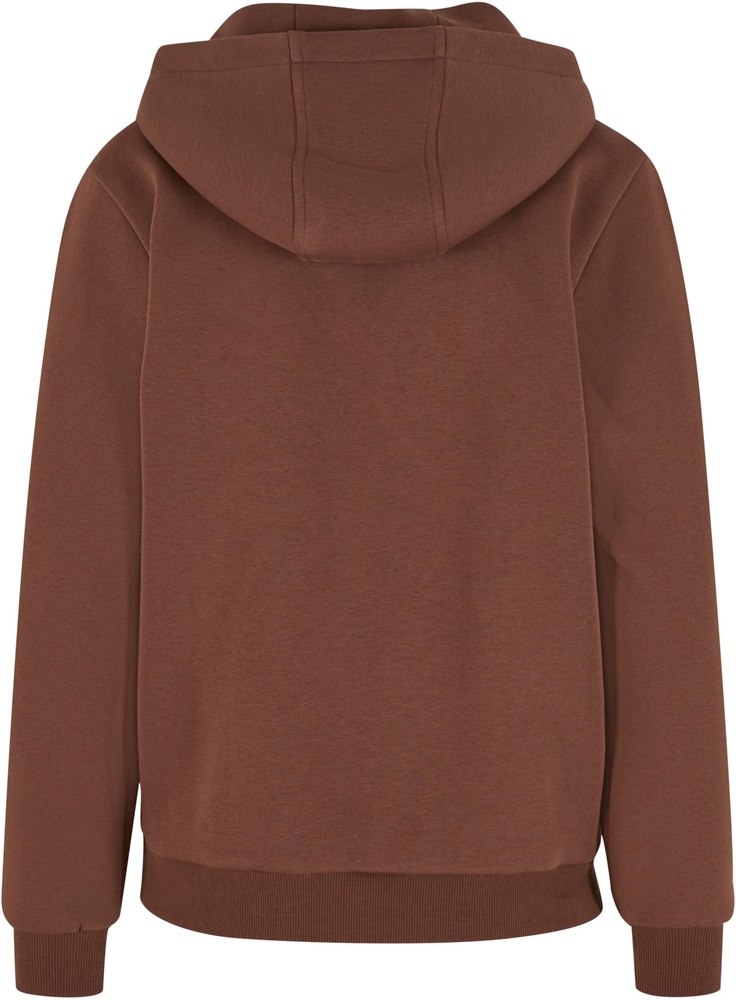 UrbanClassicsDamenLadiesFluffyHoodyTB7105Chocolatebrown-3XL