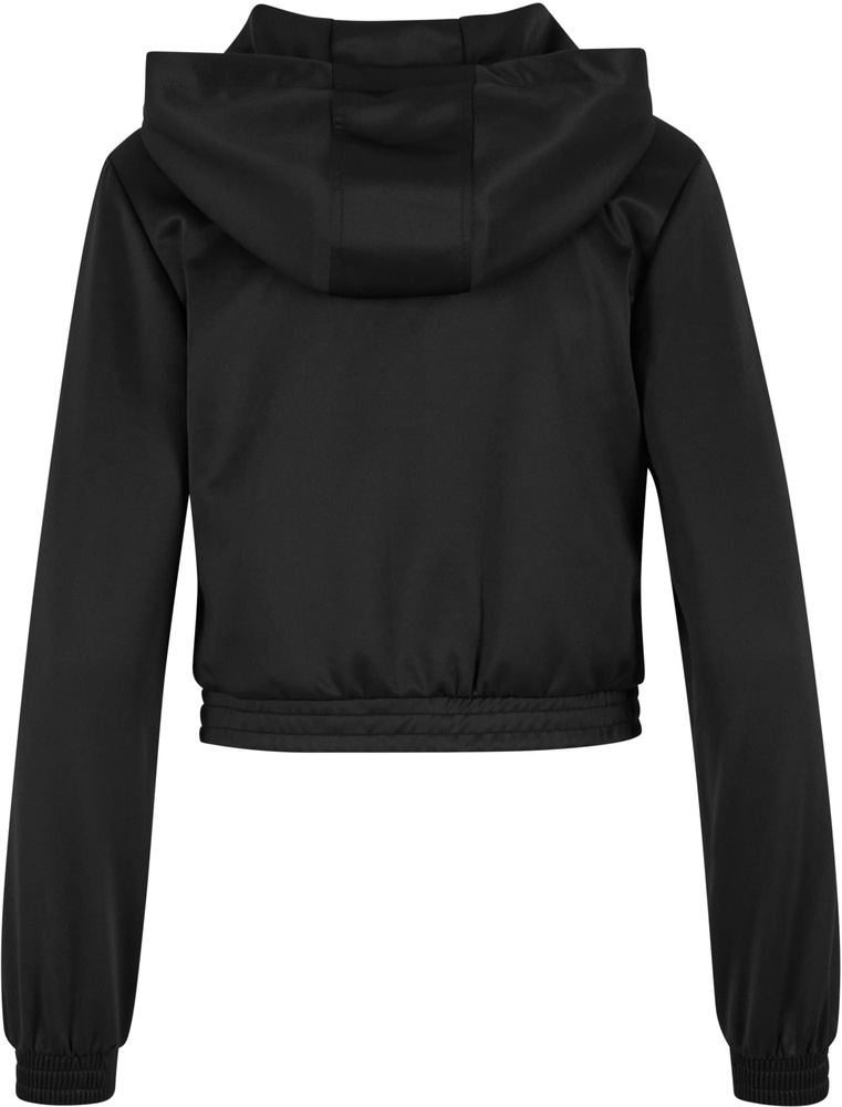 UrbanClassicsDamenLadiesCroppedTrackJacketTB7135Black-3XL
