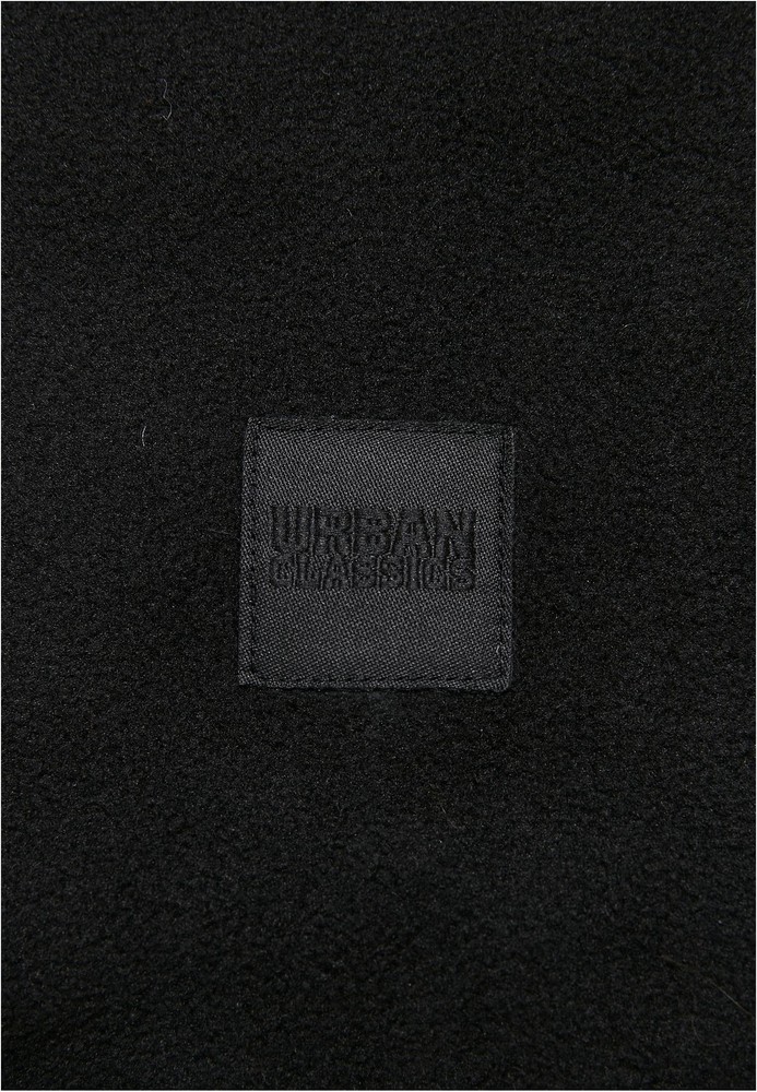 UrbanClassicsJungenSchalFleeceWinterSetKidsBlack-LXL
