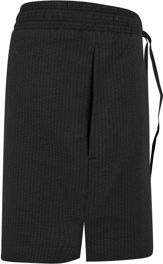 UrbanClassicsDamenLadiesSeersuckerShortsTB6212Black-3XL