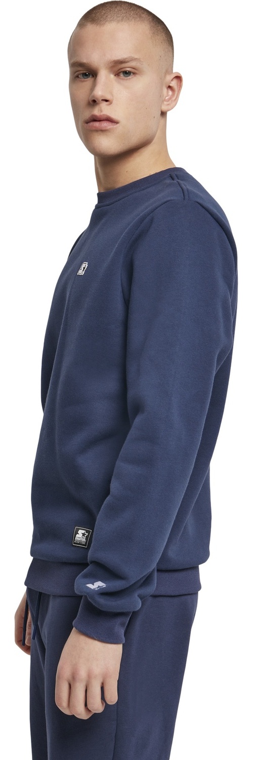 StarterBlackLabelHoodieSweatshirtEssentialCrewneckDarkBlue-L