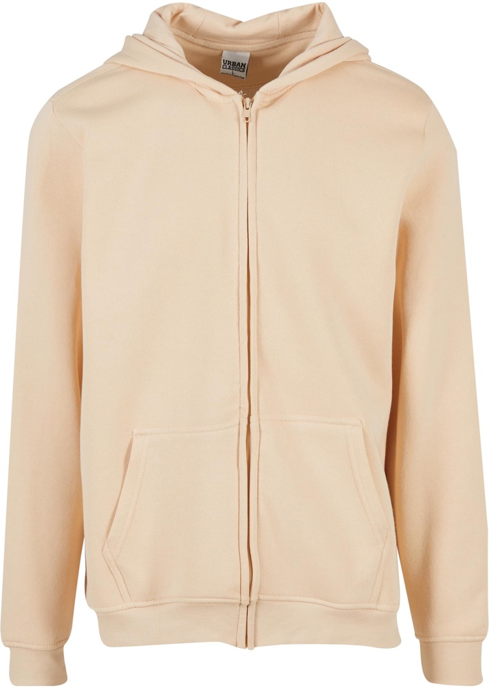 UrbanClassicsBasicEssentialZipHoodyTB8003Sand-3XL