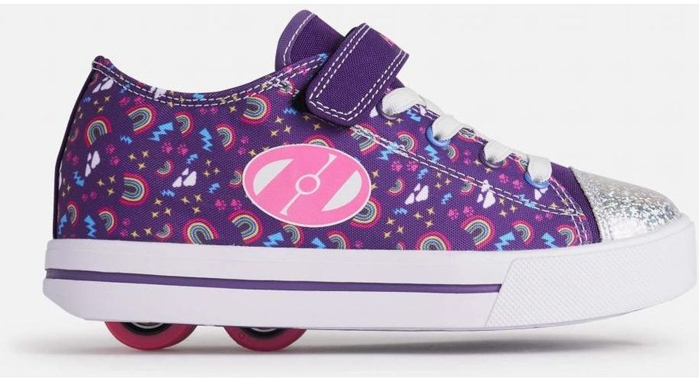 HeelysKinderSneakerSnazzyX2HE100967HE174PurpleMultiRainbow-30