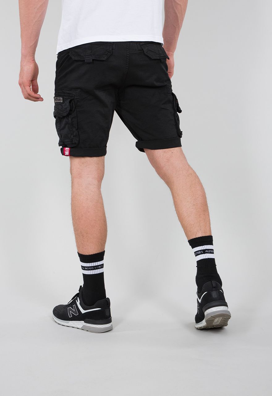 AlphaIndustriesCrewShortShortsHoseBlack