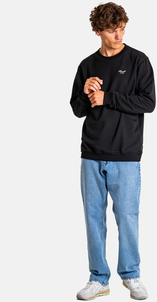ReellSweatjackeStapleTerryCrewneck1304-024-15-126DeepBlack-S