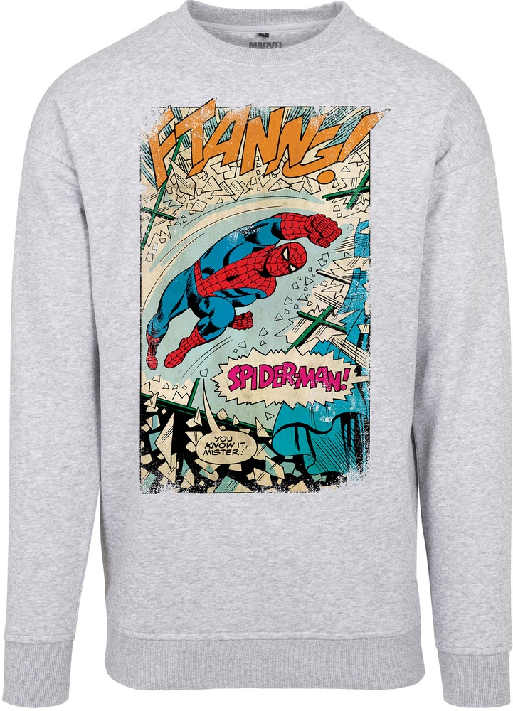MerchcodeSpidermanFtanngCrewneckMC407