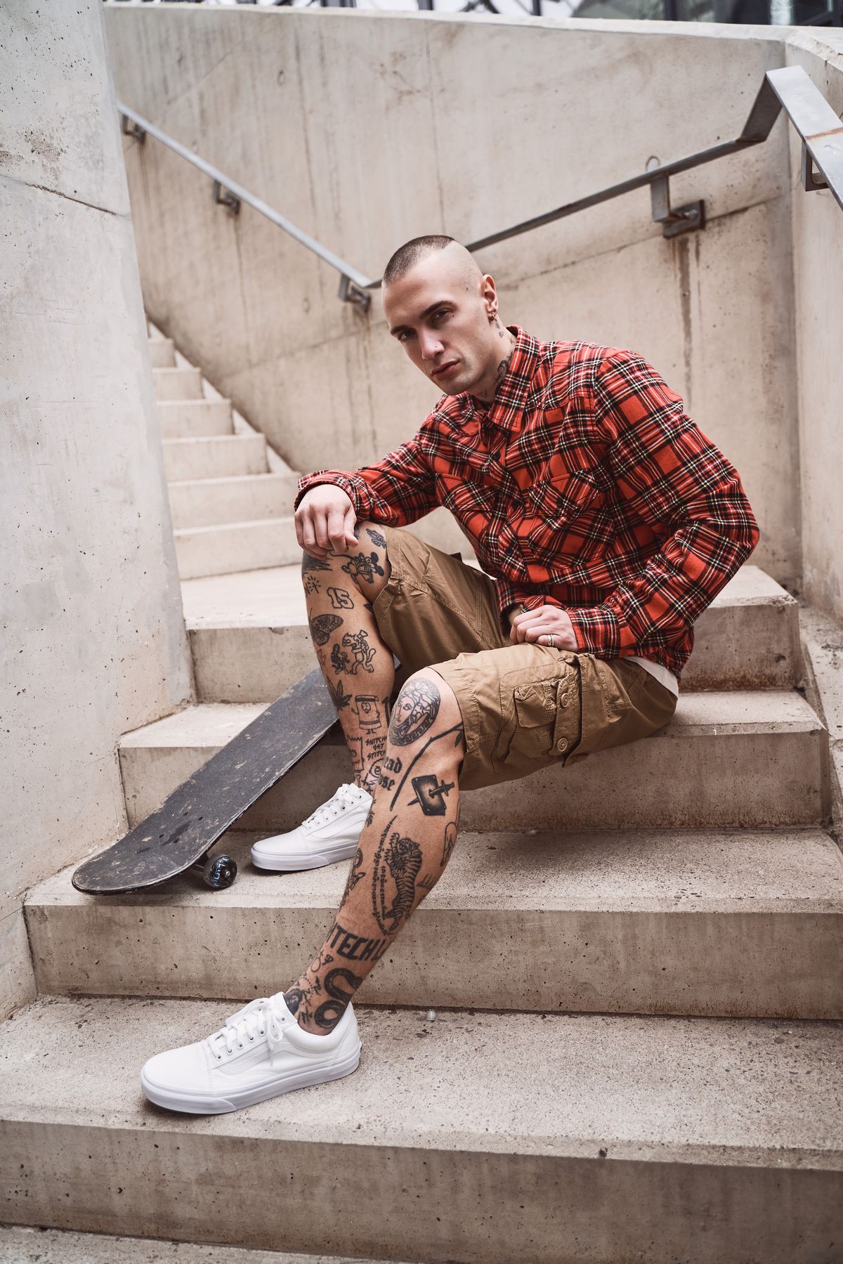 BranditHemdCheckshirtinTartan-S