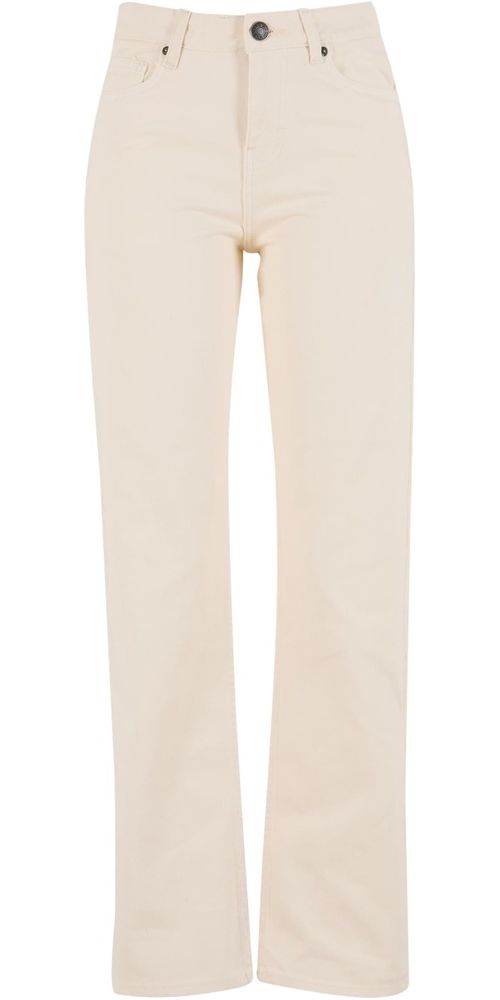UrbanClassicsDamenJeansLadiesStraightFitDenimTB7193Whitesand-26
