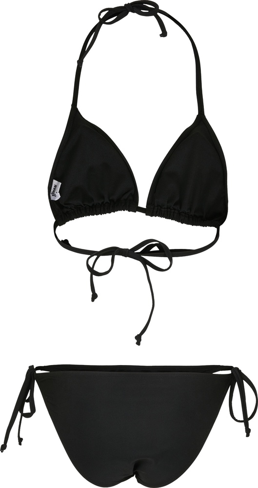 UrbanClassicsDamenBikiniLadiesRecycledTriangleBikiniBlack-L