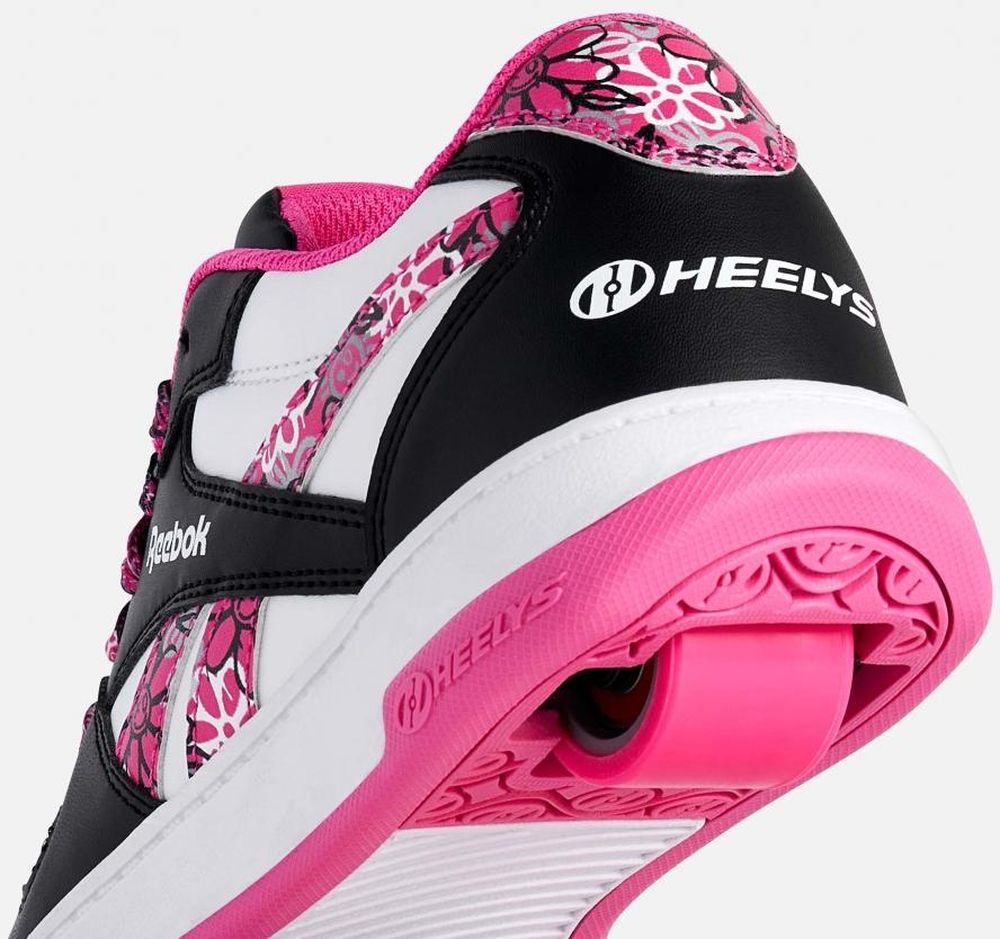 HeelysKinderSneakerReebokBB4500LowHE01492060HE153BlackWhitePink-33