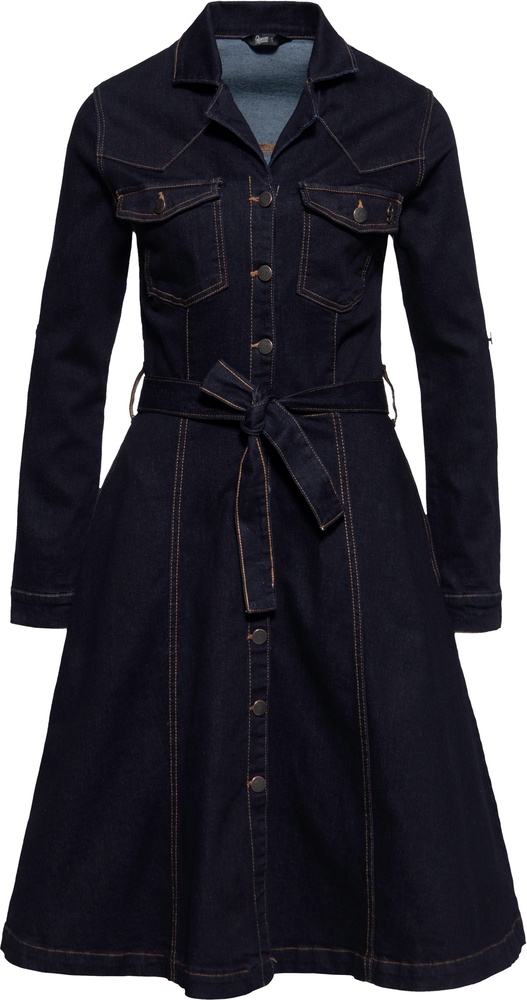 QueenKerosinDamenWorkwearSwingDressQKI36004