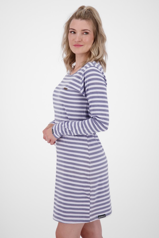 AlifeKickinDamenBlusenkleidEllinAKZLongsleeveDressOrchid-2XL