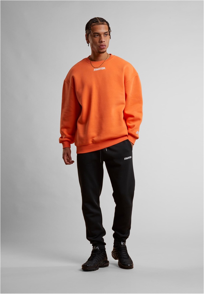 StarterBlackLabelPulloverSmallLogoEssentialCrewST434Mandarin-L