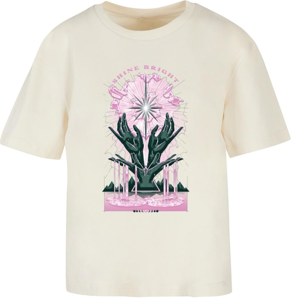 MisterTeeDamenShineBrightTeeMST013Whitesand-3XL