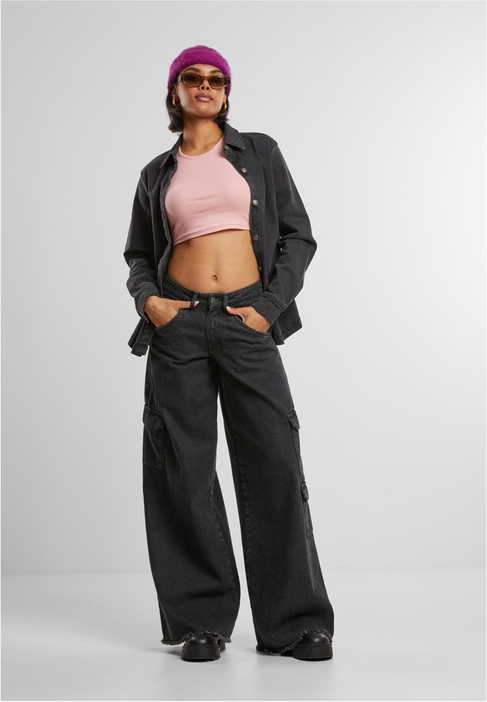 UrbanClassicsDamenLadiesDenimShirtTB7118