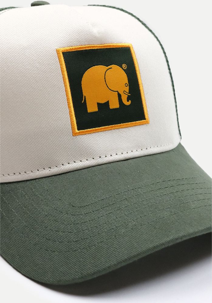 TrendsplantCapClassicTruckerCapKombuGreenGreen