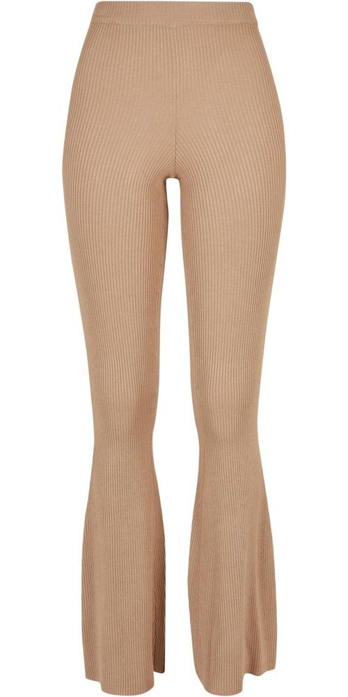 UrbanClassicsDamenLadiesRibKnitBootcutLeggingsUnionbeige-3XL