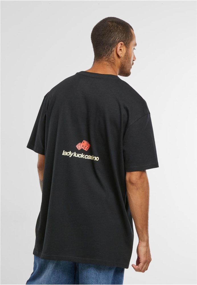 MTUpscaleT-ShirtLadyLuckOversizeTeeMT3459Black-3XL