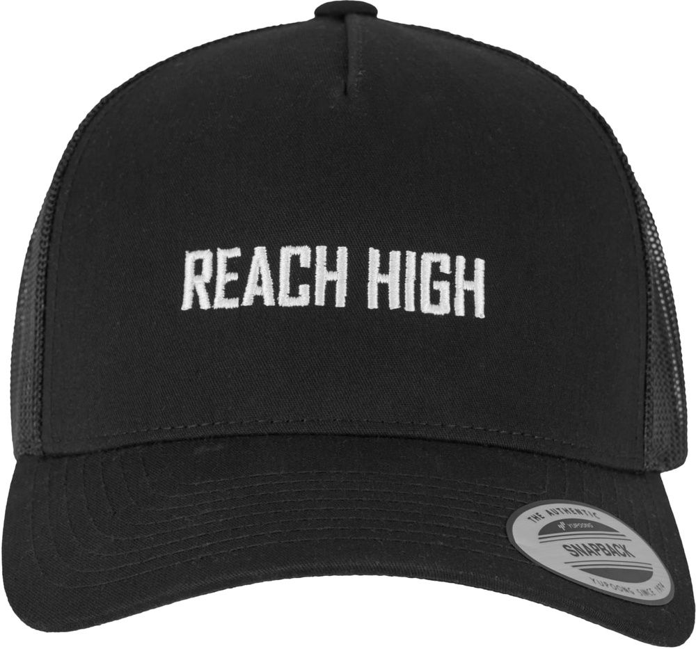 MisterTeeReachHighRetroTruckerCapMT3835