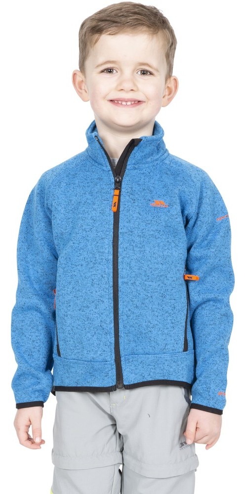 TrespassKinderFleecejackeFleecepulloverMario-MaleFleeceAt300BlueMarl