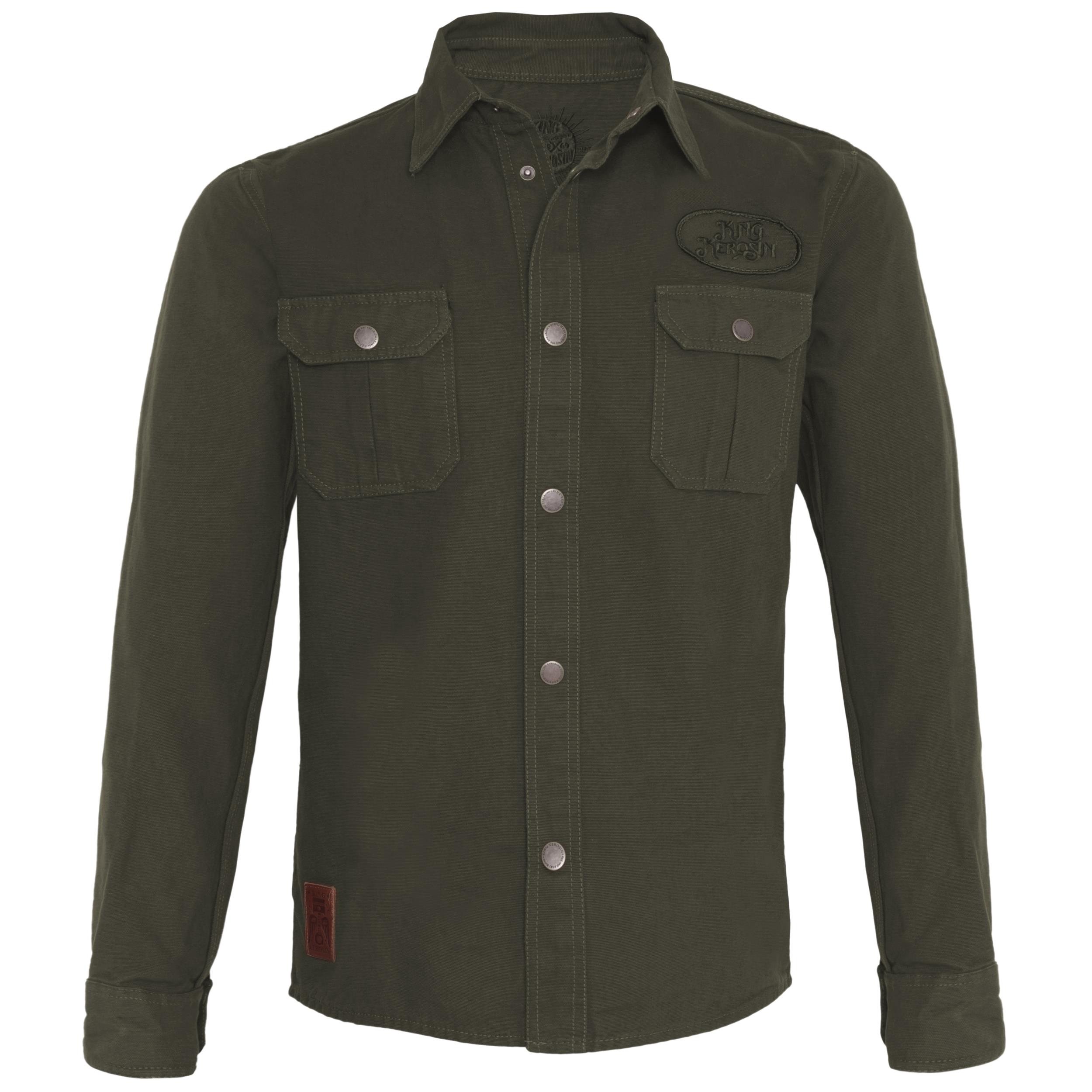KingKerosinJackeTCBVintageCanvasOlive